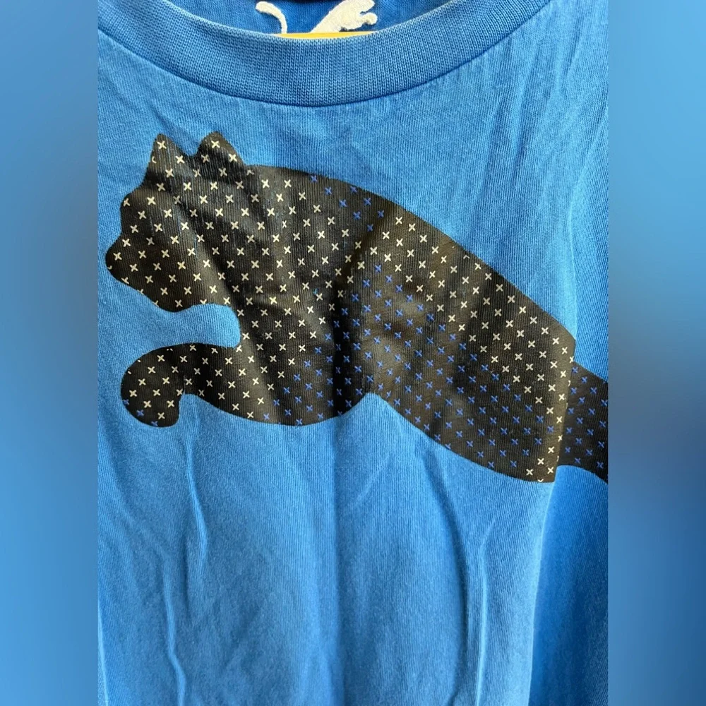 PUMA blue tee - Picture 7 of 8